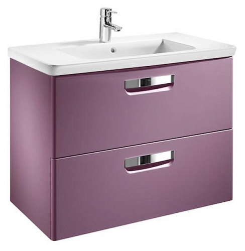Тумба подвесная Gap с раковиной GAP 70 фиолетовый ROCA ZRU9302741/327471000 купить