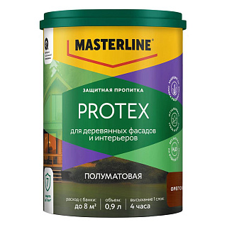 Пропитка защитная Masterline Protex Орегон 0.9л 50036209 купить