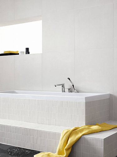 Смеситель HANSGROHE Metris 31190000 для ванны на 3 отверстия хром купить