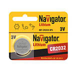 Элемент питания Navigator NBT-CR2032 Элемент питания Navigator NBT-CR2032