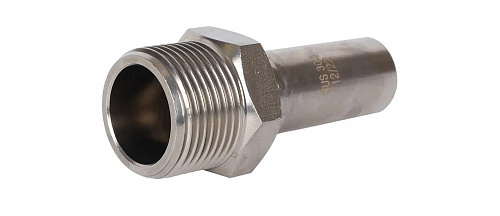 Вставка переходная НПр-НР 18*3/4 прессовая нержавеющая сталь Rommer RSS-0024-001834 купить