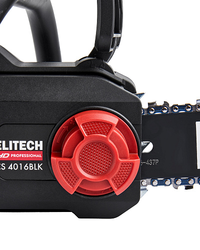 Пила цепная аккумуляторная Elitech HD CS 4016BLК (3/8"-1.1-56) 40В шина 41см б/щет 1акк*4.0 а/ч+з/у (E1611.027.01) купить