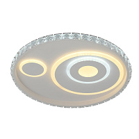 Люстра Schaffner Gameto LED 116W 9860LM 3000K-6000K белая 62602-500