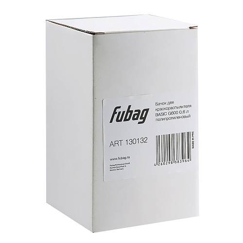 Бачок для краскопульта Fubag BASIC G600 0.6л полипропиленовый (130132) купить