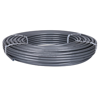 Труба из сшитого полиэтилена Stout 16*2.2 (бухта 100 метров) PEX-a/EVOH серая SPX-0001-001622 купить