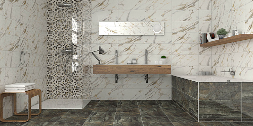 Плитка настенная Aura Dark 25*60 см, MODUS купить