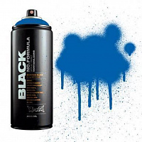 Краска аэрозольная для граффити Montana BLACK NC.FORMULA BLK5250 Потрясающе-голубая