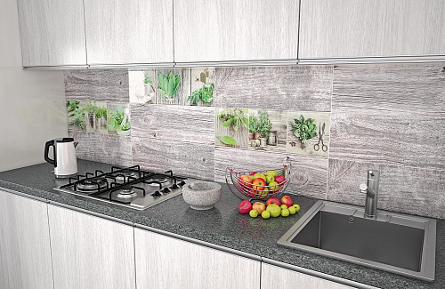 Плитка настенная Salerno wood 20*60 см, Ceramika Konskie купить