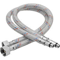 Подводка гибкая для смесителей 60см 1/2"*М10 нейлон (пара) MIXTON 