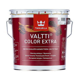 Попитка для дерева Tikkurila Valti Color Extra Бесцветная (2.7л) купить