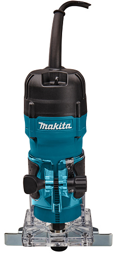 Фрезер Makita 3711 кромочный 530Вт плавный пуск, антирестарт цанга ф 6мм купить
