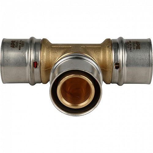 Тройник равнопроходный прессовой для металлопластиковых труб 32 Stout SFP-0006-323232 купить