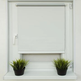 Миништора рулонная SHANTUNG 110*150 белый купить