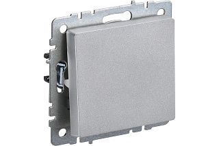 Выключатель BRITE ВС10-1-0-БрА BR-V10-0-10-K47 1-клавиша алюминий IEK  8499271 купить