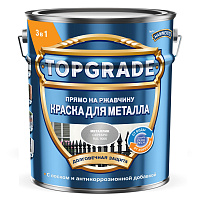 Краска для металла Topgrade by Hammerite Металлик глянцевая RAL9006 Серебрянный TopGrade 50036334 (5л)