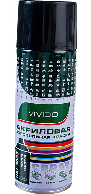 Краска резиновая Vivido черная матовая купить