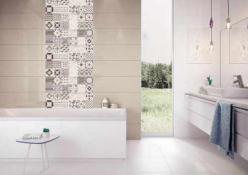 Плитка настенная Decor Melina Gris 20*60 см, Cristal Ceramica купить