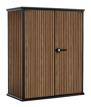 Шкаф садовый уличный Vertical Shed 1400л Venetian Brown Keter 17212898/261093 коричневый купить