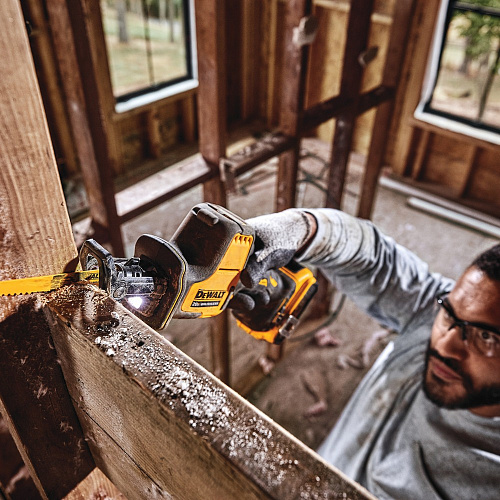 Пила сабельная аккумуляторная DeWalt DCS369N-XJ (без акк. и з/у) 18В (бесщет двиг) рез-до 90мм (DCS369N-XJ) купить