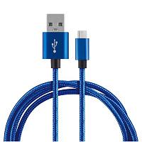 Кабель ENERGY ET-27 USB/Type-C синий 104109