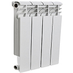 Радиатор алюминиевый Rommer Profi 350 4 секции RAL9016 86620 Радиатор алюминиевый Rommer Profi 350 4 секции RAL9016 86620