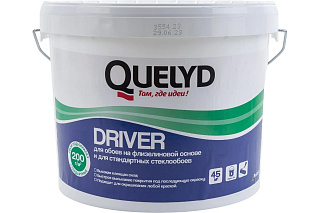 Клей для стеклохолста и стеклообоев DRIVER Quelyd 50125900 (9кг) купить