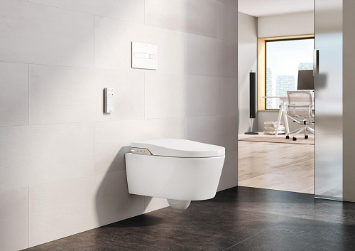 Унитаз-биде электронный подвесной ROCA In-Wash Inspira 803060001 белый купить