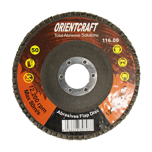 Круг лепестковый торцевой (КЛТ) ORIENTCRAFT Р50 (№32) 125*22мм 116.00A 50F  купить