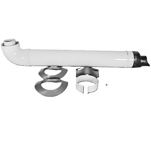 Комплект дымохода D80/125 традиционный L 800 мм Rommer RCA-8125-250800 купить
