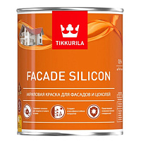 Краска фасадная Yki Silicon белая база А Tikkurila/Tikkivala