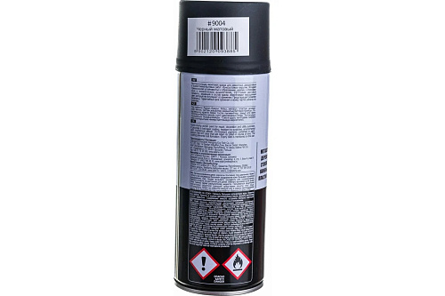 Краска аэрозольная матовая RAL 9004 черный TYTAN Professional ART OF THE COLOR 93885 (0.4л) купить