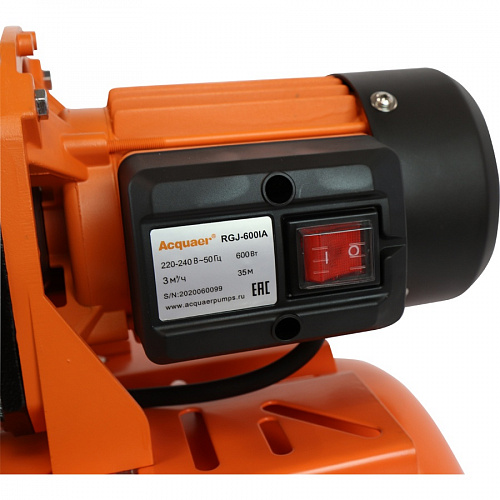 Станция насосная Acquaer (50/35) чугунная RGJ-600IA купить