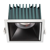 Светильник CICLONE QUAD 12W LED 923LM 60G 3000K IP65 белый/черный LightStar 385437