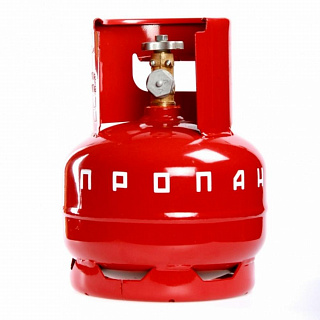  Баллон газовый пропановый с вентилем новый пустой  5л купить