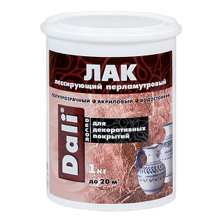 Лак перламутровый лессирующий Dali-Decor золото - 1 кг купить