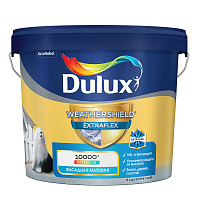 Краска фасадная Weathershield Extraflex  белая база BW Dulux 5736101 (5л)