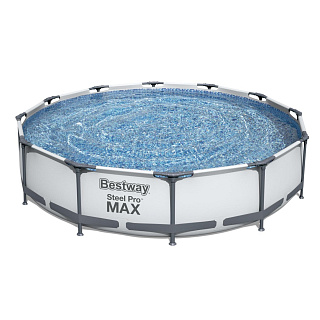 Бассейн каркасный Bestway Steel Pro Max 56416 с фильтром-насосом 6473л 366*76см 030557 купить