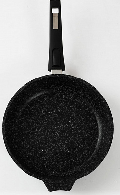Сковорода со съемной ручкой 24см Гранит black Мечта С024802/65955 купить