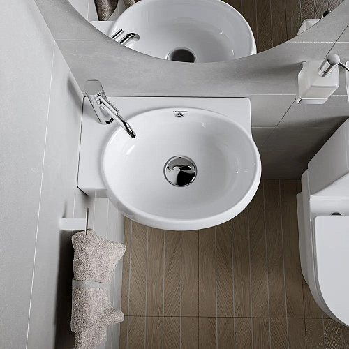 Раковина Astra 420*280*140мм белый Keramastar KR093021L купить