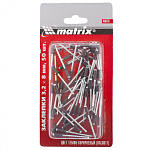 Заклепки Matrix RAL8017 (темно-коричневый) 3.2*8мм (50шт) 40670