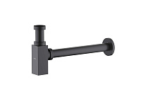 Сифон  матовый черный Aquatek AQ6013MB