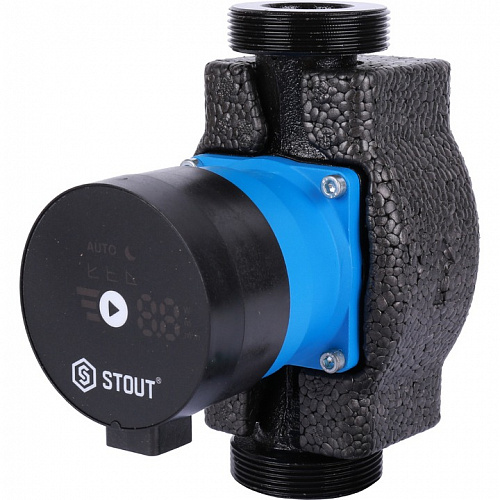 Насос циркуляционный STOUT mini pro с приседенительными гайками 32/40-180 SPC-0003-3240180 купить