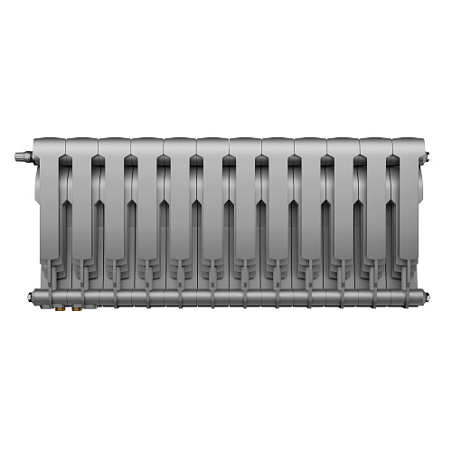 Радиатор биметаллический BiLiner 350мм 12 секций Silver Satin Royal Thermo RTBSS35012 купить