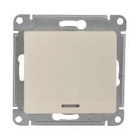 Выключатель Schneider GLOSSA  GSL000213 1-клавишный