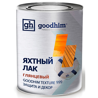 Лак яхтный алкидный GOODHIM TEXTURE 999 глянцевый 60873 (2.4л) купить