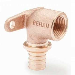 Угольник настенный с внутренней резьбой REHAU RAUTITAN 16-Rp1/2"RX+ для труб из сшитого полиэтилена 14563581001 купить
