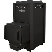 Печь банная Lite mini L сталь 09Г2С 3мм с глухой дверкой 6-10м3, Сталь Мастер ПБ.LM.3L