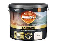 Лазурь для дерева Omnitex by Pinotex Extreme Белая 50035733 (2.5л)