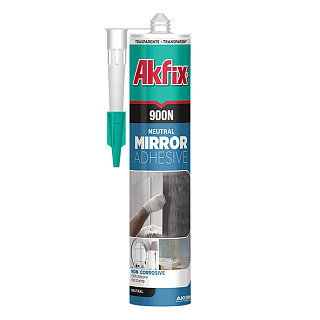 Герметик силиконовый для зеркал AKFIX 900N  SA081_01 прозрачный (0.280л) купить