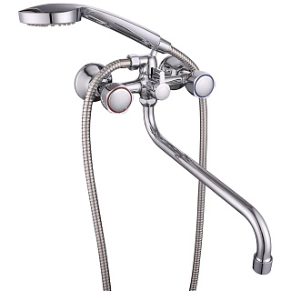 Смеситель для ванной BBD-2013-35S-59 с длинным изливом хром, Lucky Tap купить